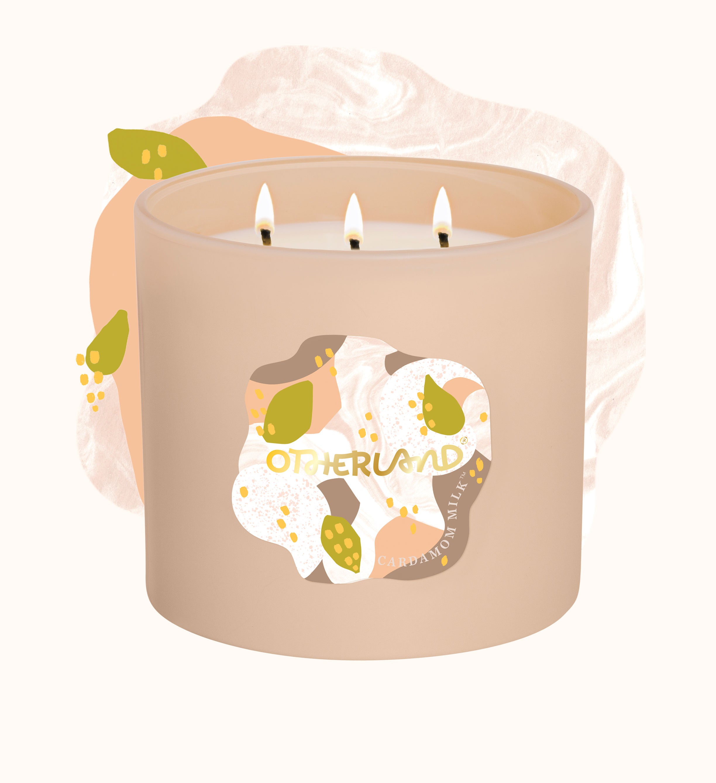 Cardamom Milk 3-Wick view 2